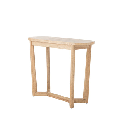Creative Collection Serrone Konsolentabelle, Natur, Gummibaum