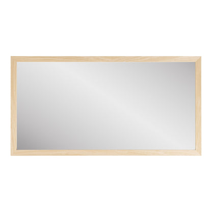 Scottsdale Wandspiegel - Wandspiegel, Holzrahmen, Natur 45x75 cm