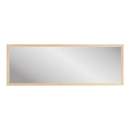 Scottsdale Wandspiegel - Wandspiegel, Holzrahmen, Natur 45x110 cm
