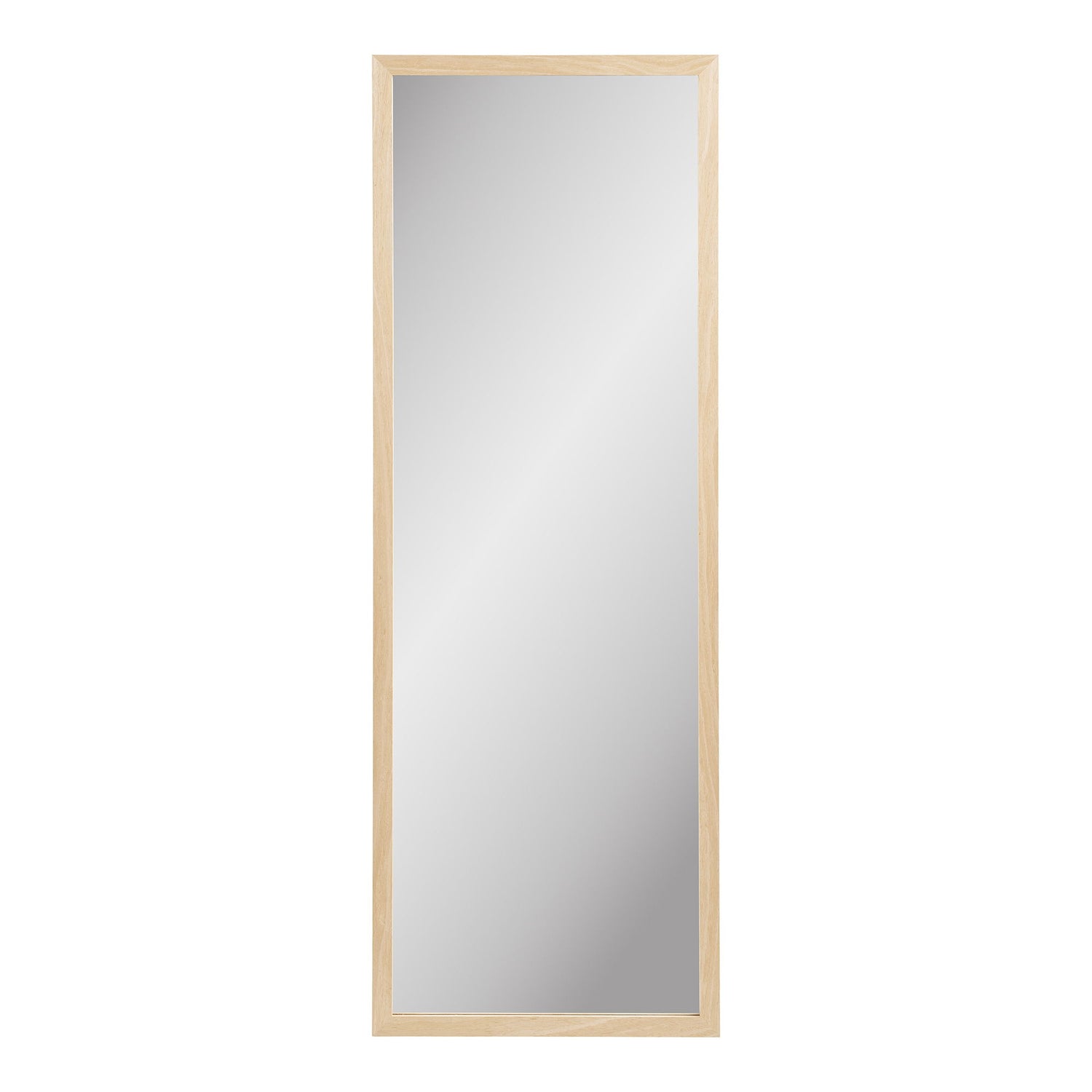 Scottsdale Wandspiegel - Wandspiegel, Holzrahmen, Natur 45x110 cm