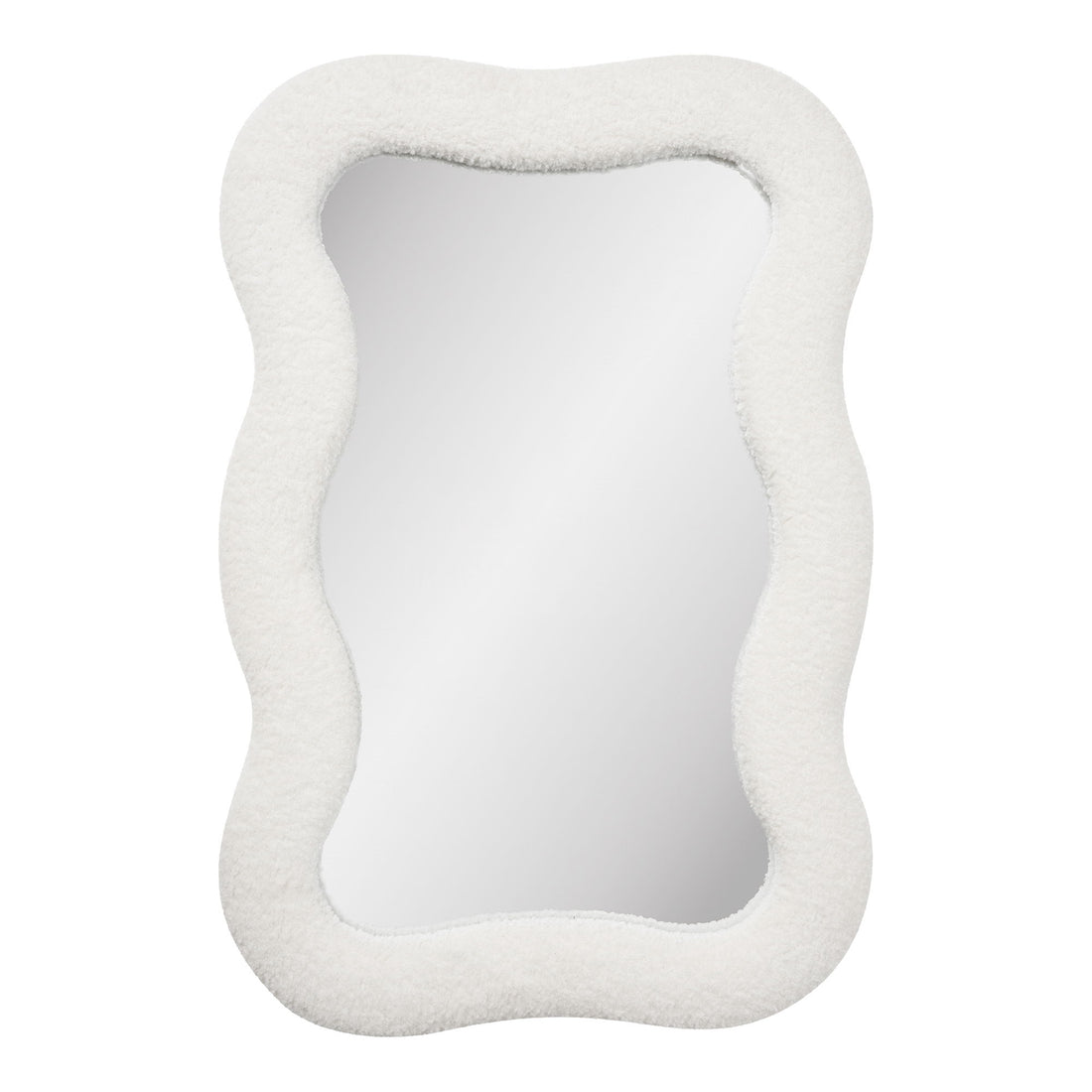 Bosaro Mirror - Mirror, Teddy, Weiß 80x54 cm