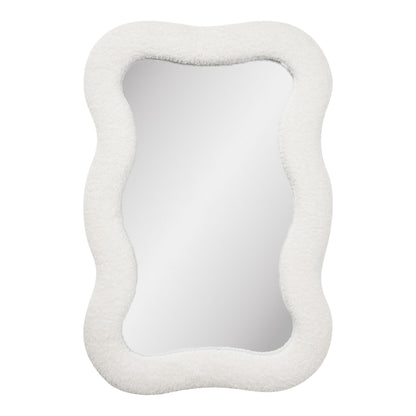 Bosaro Mirror - Mirror, Teddy, Weiß 80x54 cm