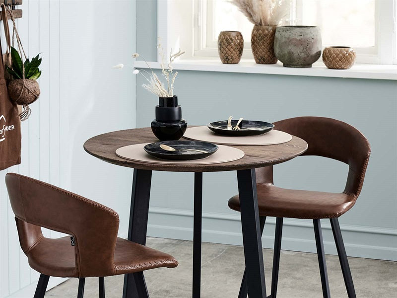 Ovale Decktücher // Beige Pu - hart