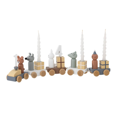 Bloomingville Mini Junaid Geburtstagdekoration, Brown, FSC®100%, MDF