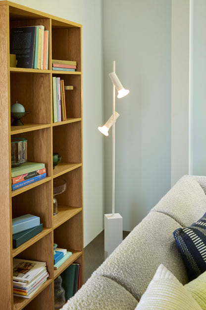 Disco-Bücherregal, groß, naturfarben – 80 x 30 x 180 cm