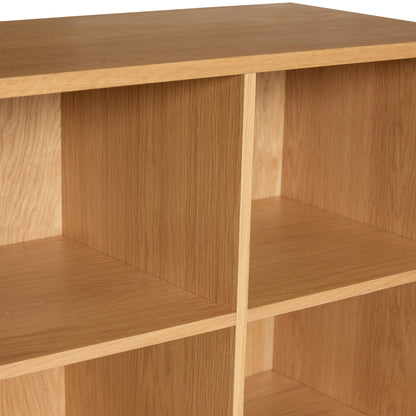 Disco Bücherregal klein Natur - 80x30xh95cm