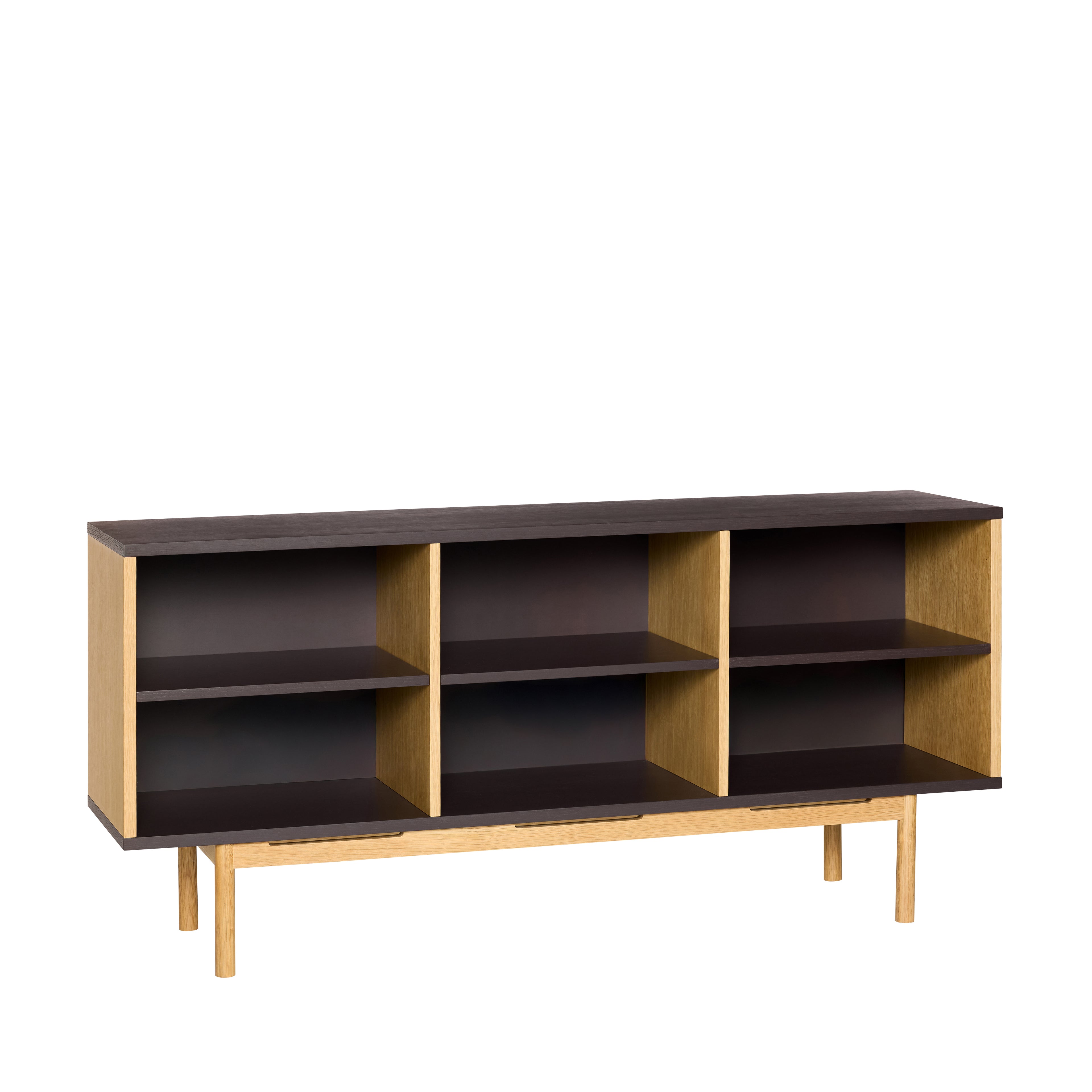 Doppel-Sideboard, mehrfarbig – 140 x 35 x 65 cm