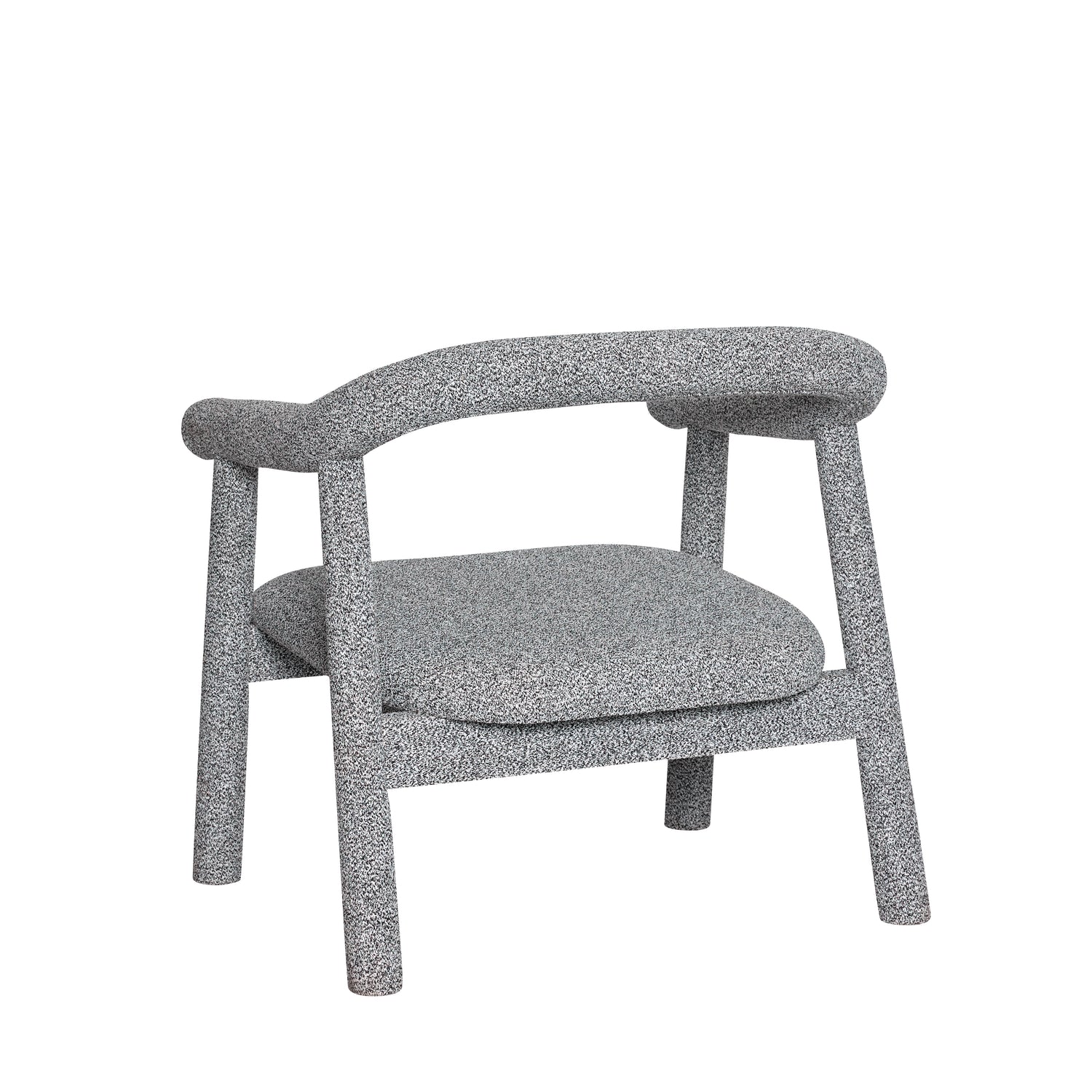 Ouli Lounge Chair Weiß - 81x73xh80cm
