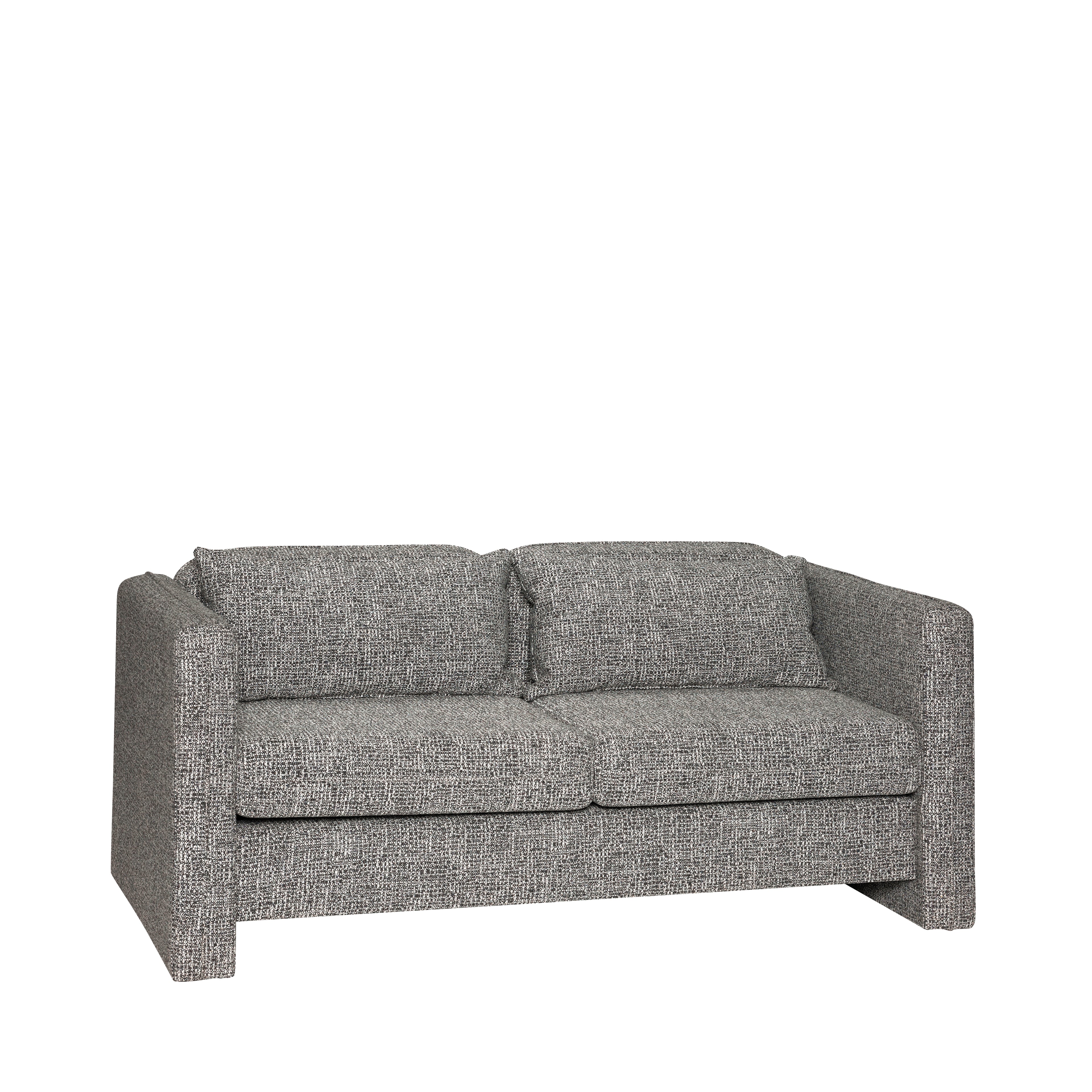 Soba Sofa Dunkelgrau - 178x84xh73cm