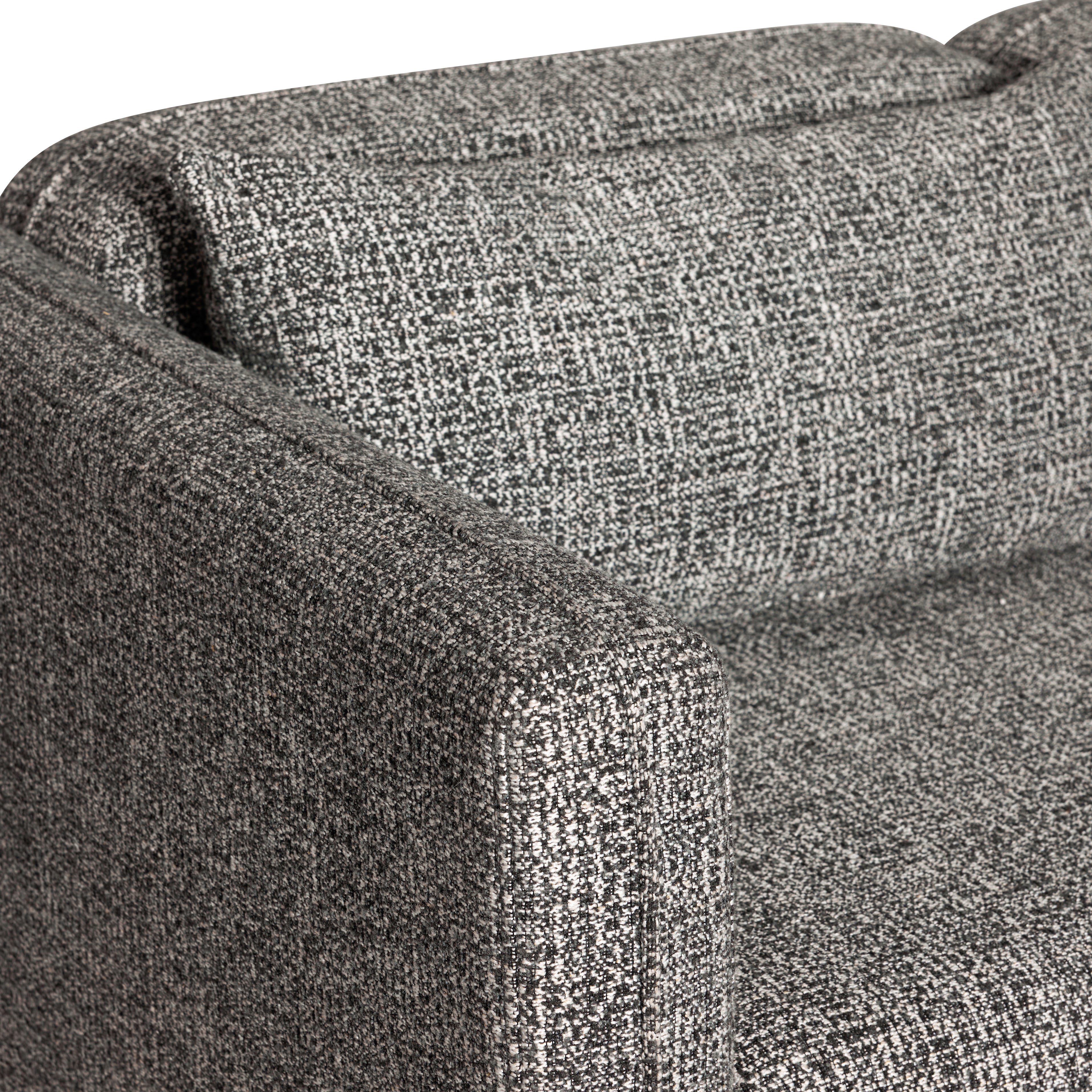 Soba Sofa Dunkelgrau - 178x84xh73cm