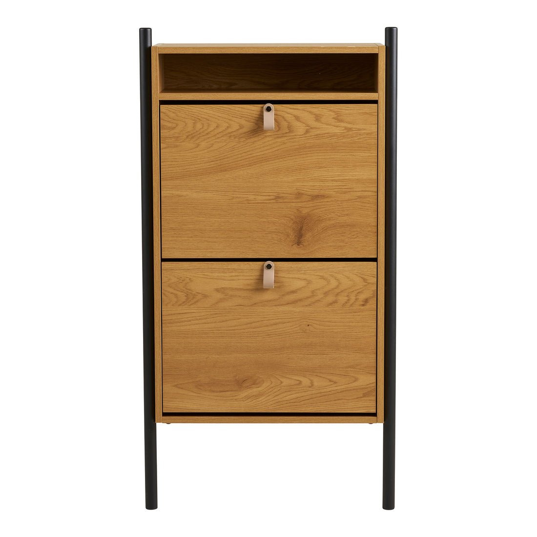 BARCO -Schuhschrank - Schuhschrank, Eichenholz -Look 62x26x118 cm