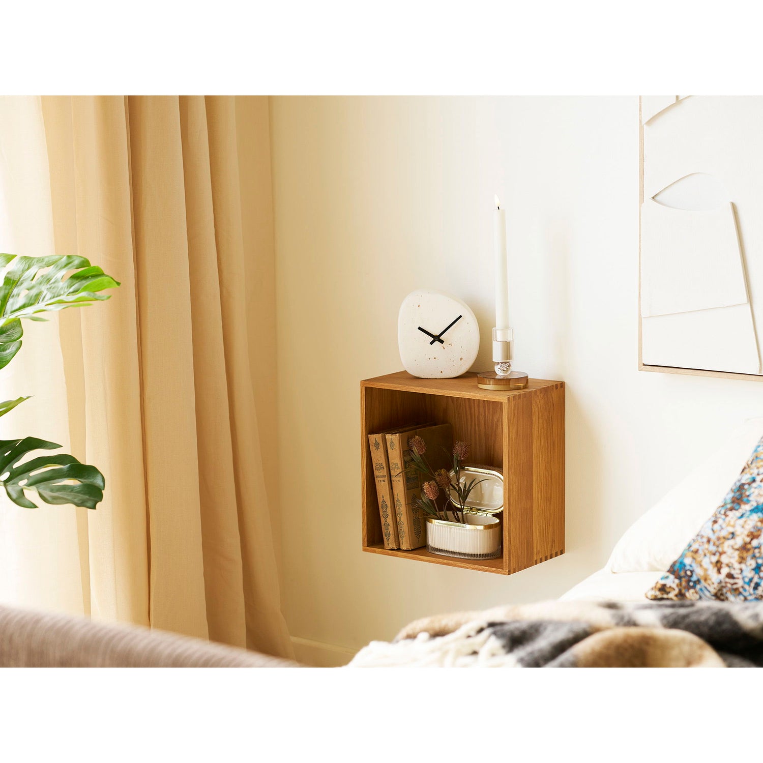 Townsville Wandregal - Wandregal, Eiche 18x30x30 cm