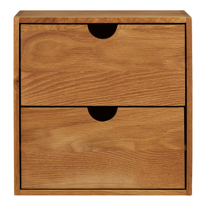 Townsville -Wandregal mit Schubladen - Wandregal mit Schubladen, Oak 18x30x30 cm