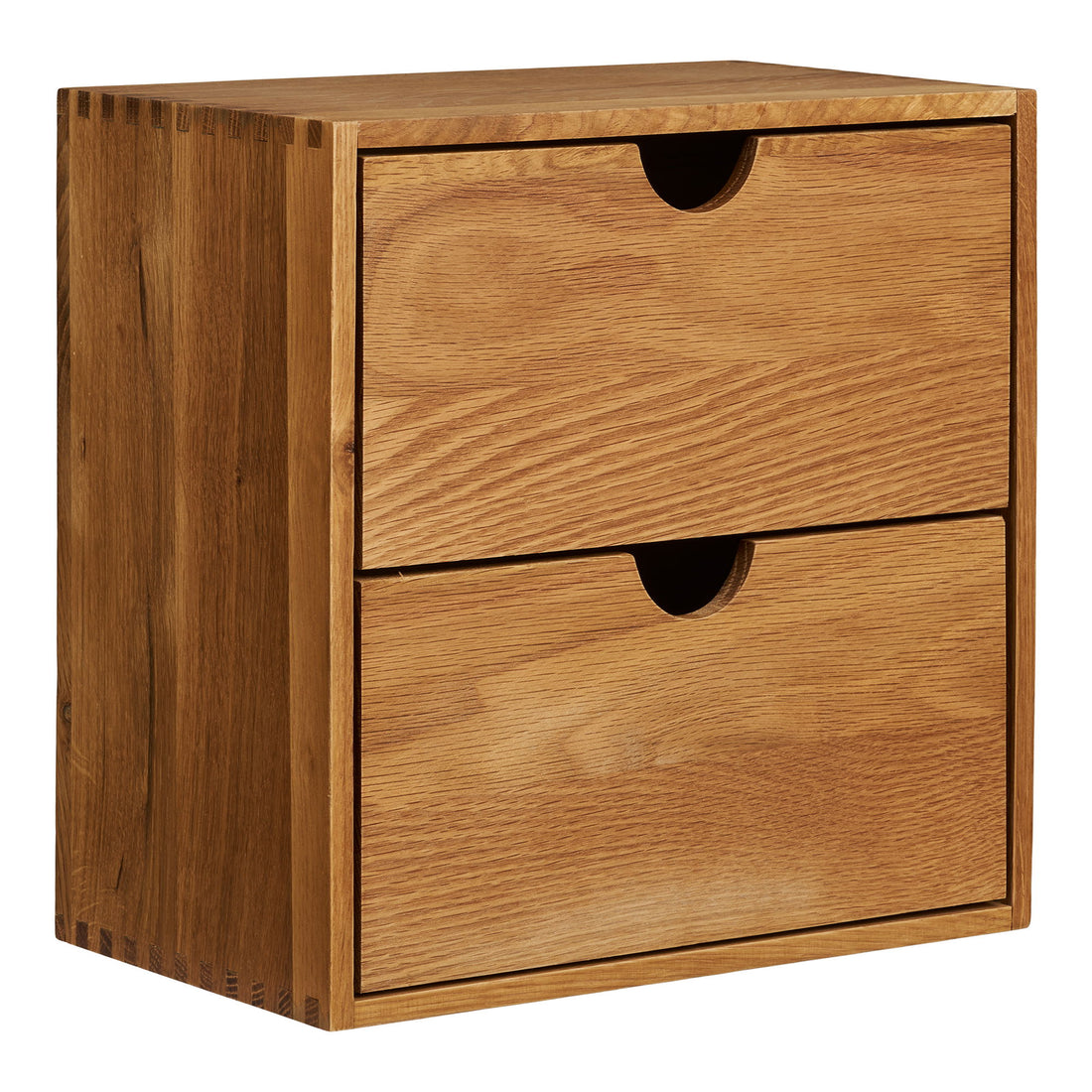 Townsville -Wandregal mit Schubladen - Wandregal mit Schubladen, Oak 18x30x30 cm