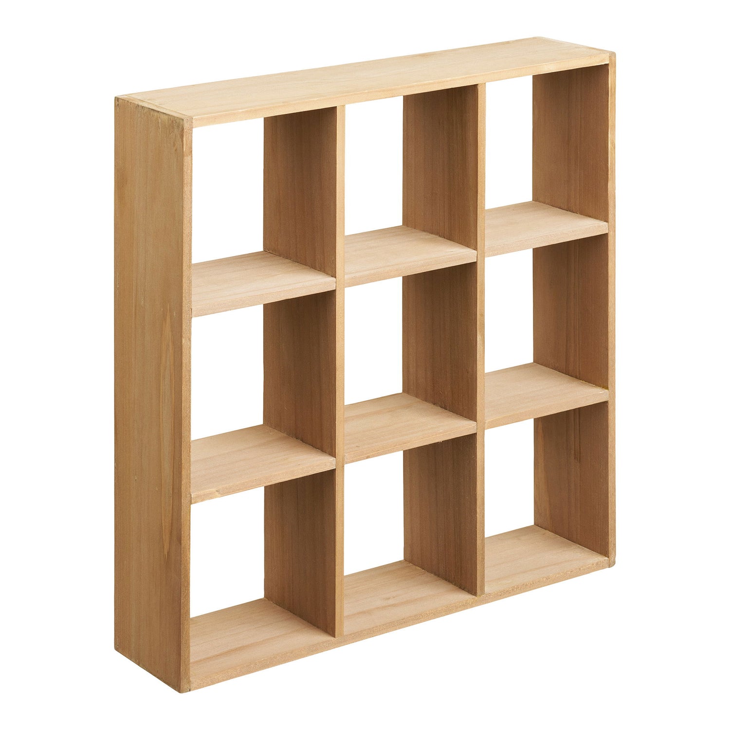 Moos -Wandregal - Wandschelf, Kiefernbaum, Natur 46x10x46 cm