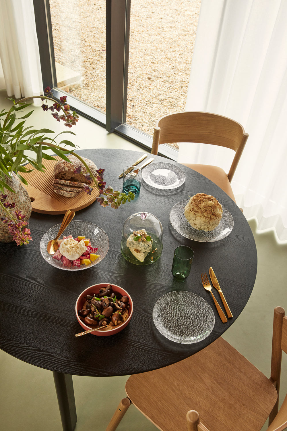 Oblique Esszimmerstuhl Natur – 55x51xh80cm