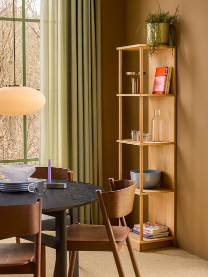 Oblique Esszimmerstuhl Braun - 55x51xh80cm