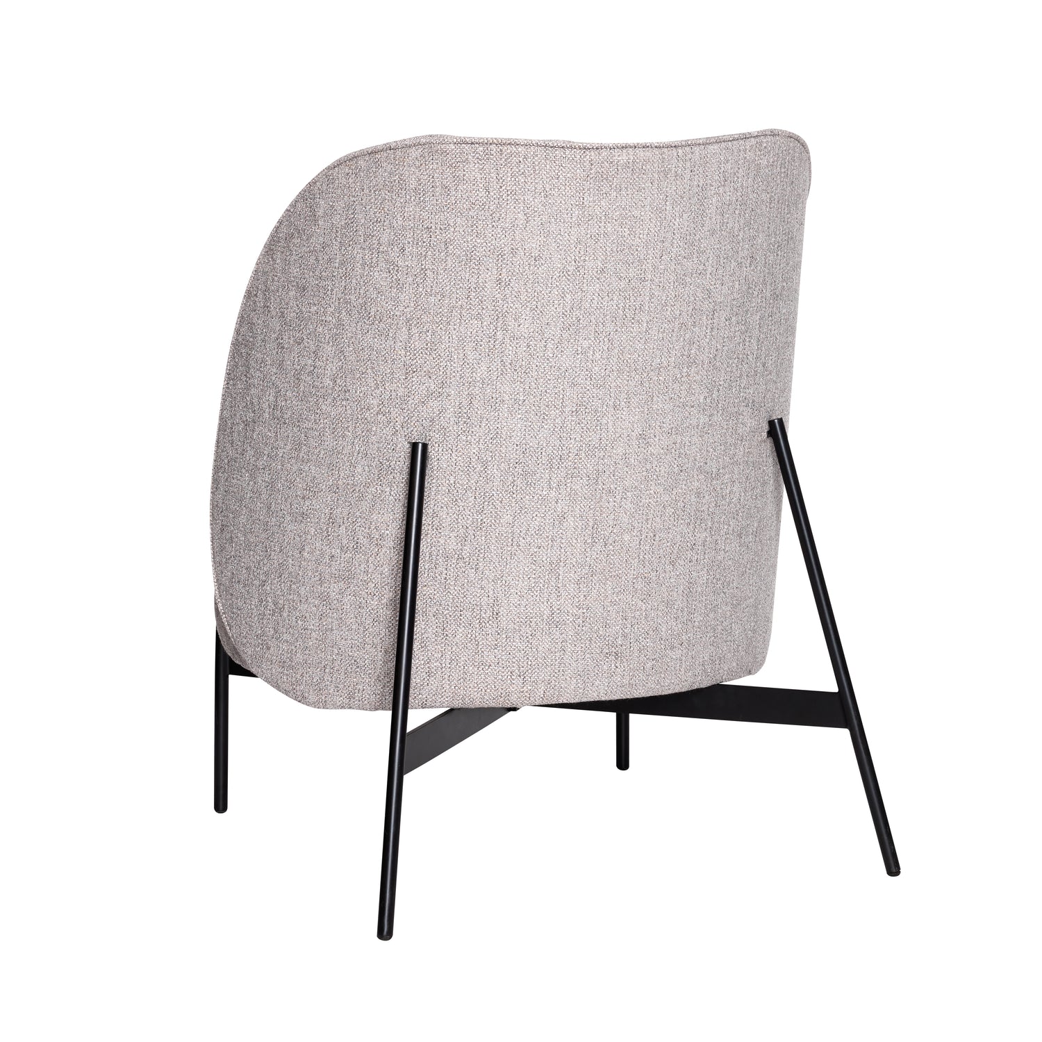 Area Lounge-Sessel Hellgrau - 85x82xH102cm