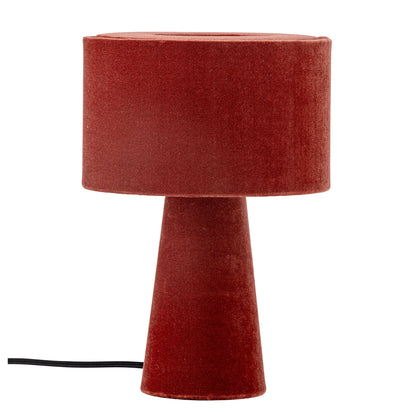 Bloomingville Emmie Tischlampe, Rot, Polyester