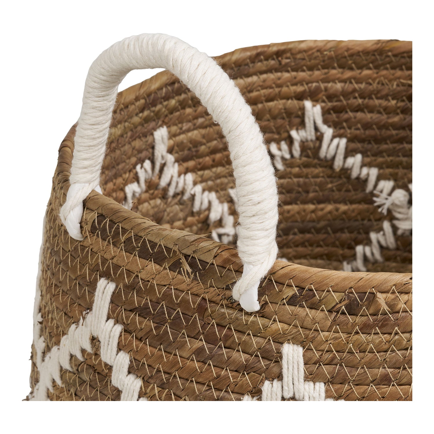 Altea -Kurve - Kurve, Bananengeflecht, Natur-/Roh weiße Set von 2
