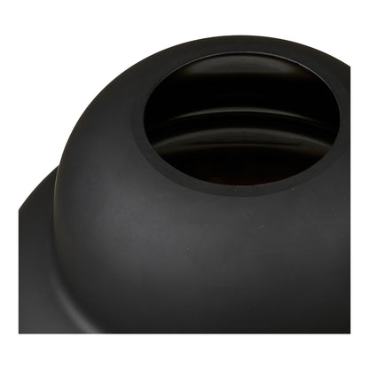 Vase - Vase, Mundglas, schwarz Ø21x20 cm