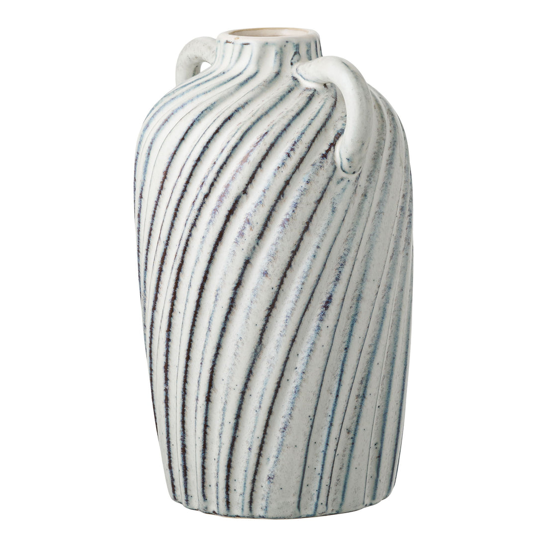 Vase - Vase, Keramik, Blau 15,5x14x22 cm