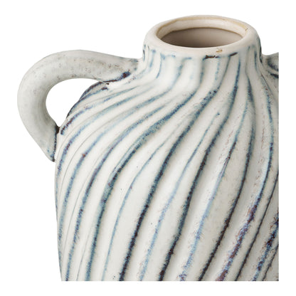 Vase - Vase, Keramik, Blau 15,5x14x22 cm
