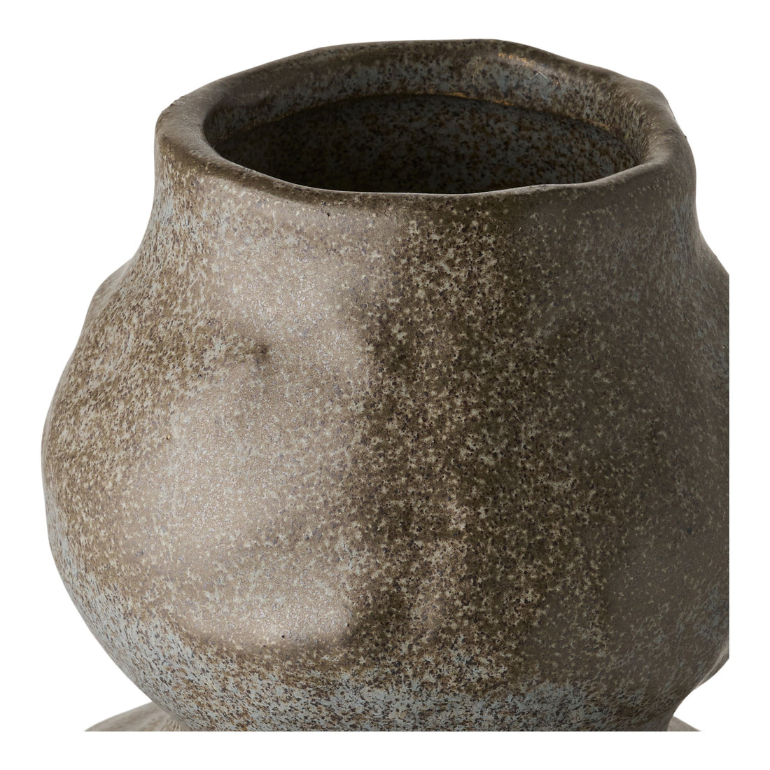 Vase - Vase, Keramik, dunkelgrau Ø14.5x33,5 cm