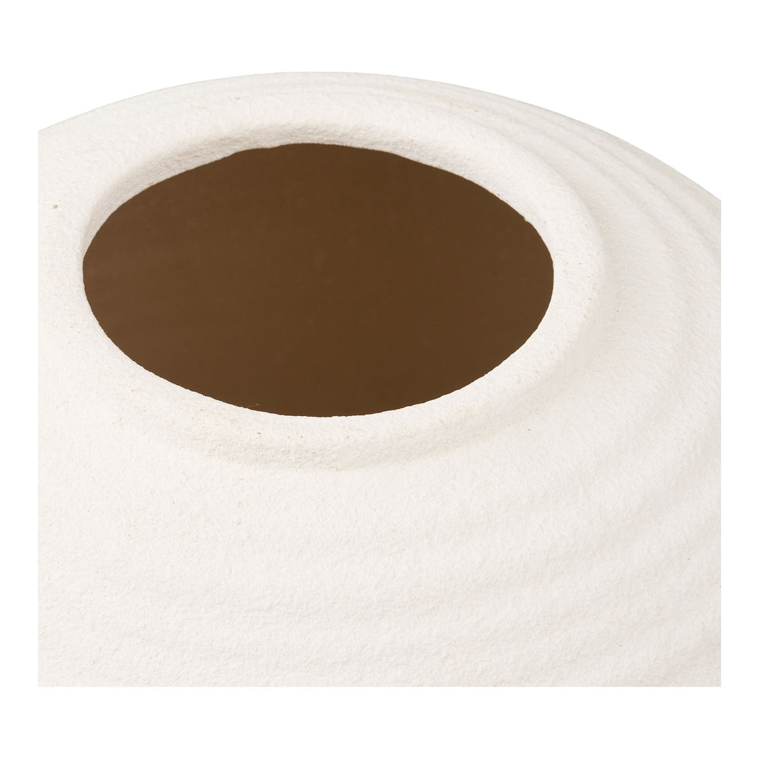 Vase - Vase, Keramik, Weiß Ø30x28,5 cm