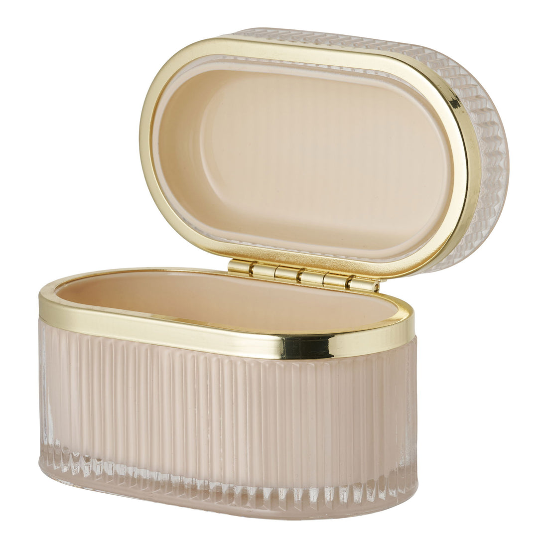 Love Glass Box - Glass Box, Nackt/Messing 13,5x8x9 cm