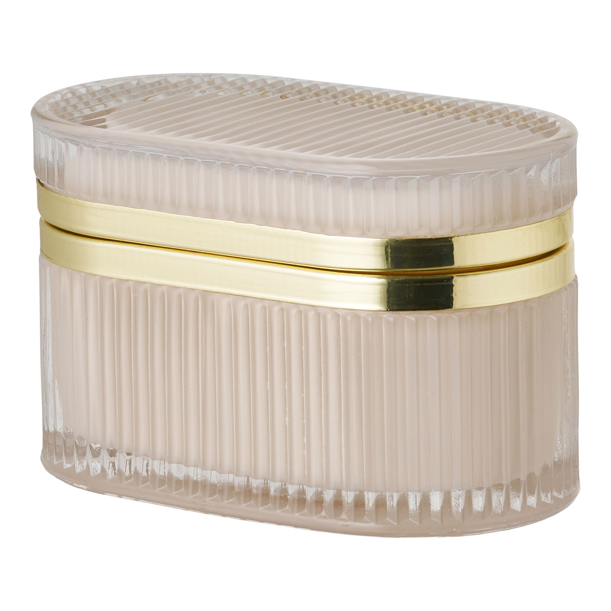 Love Glass Box - Glass Box, Nackt/Messing 13,5x8x9 cm