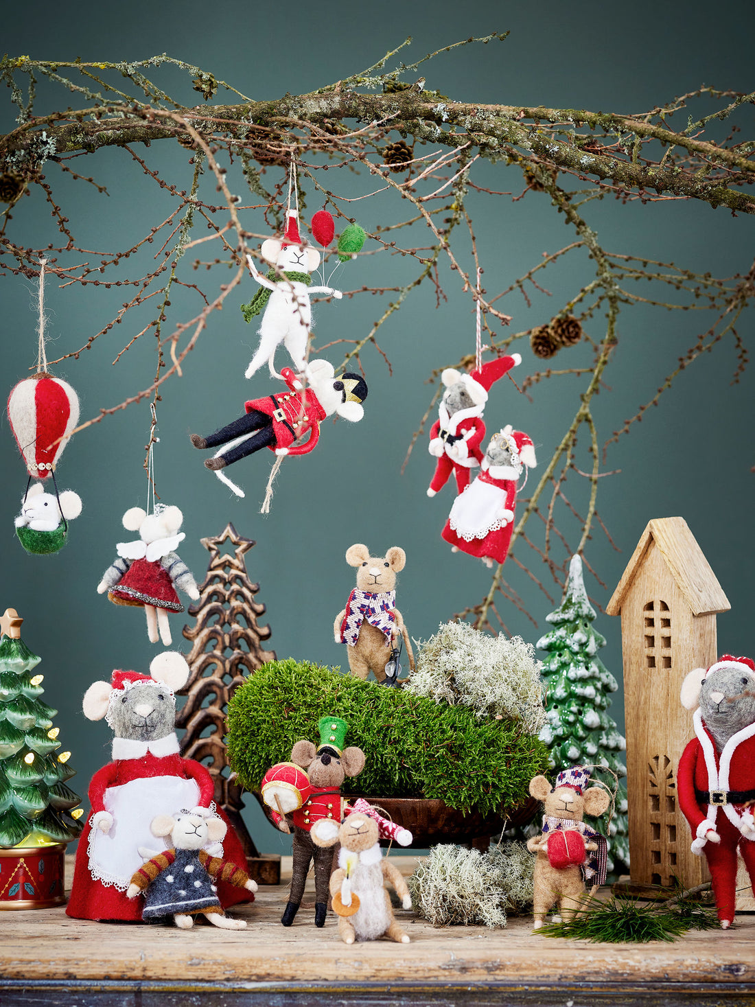 Bloomingville Fannie Deko mit hell, grün, Keramik