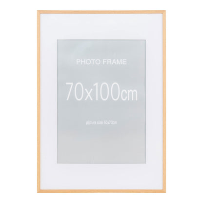Marbella Frame Display - Frame Display, 7 PCs. Schwarz und 8 PCs. Natur 70x100 cm