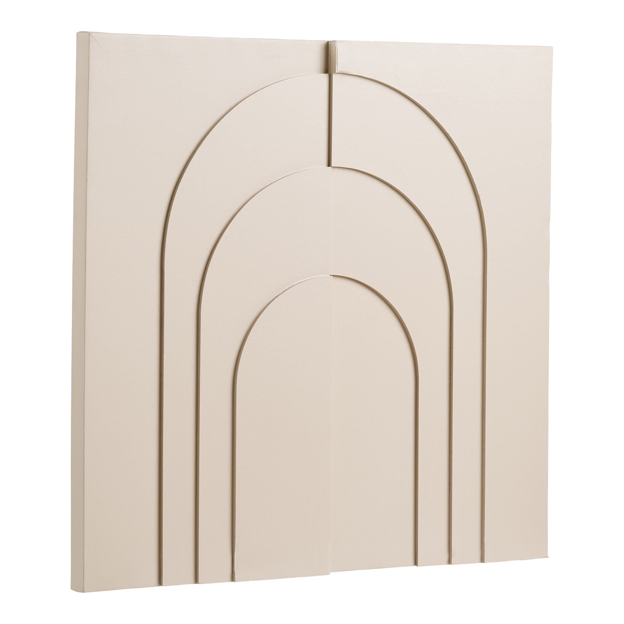 Ina Wanddekoration - Wanddekoration, Beige 60x60 cm