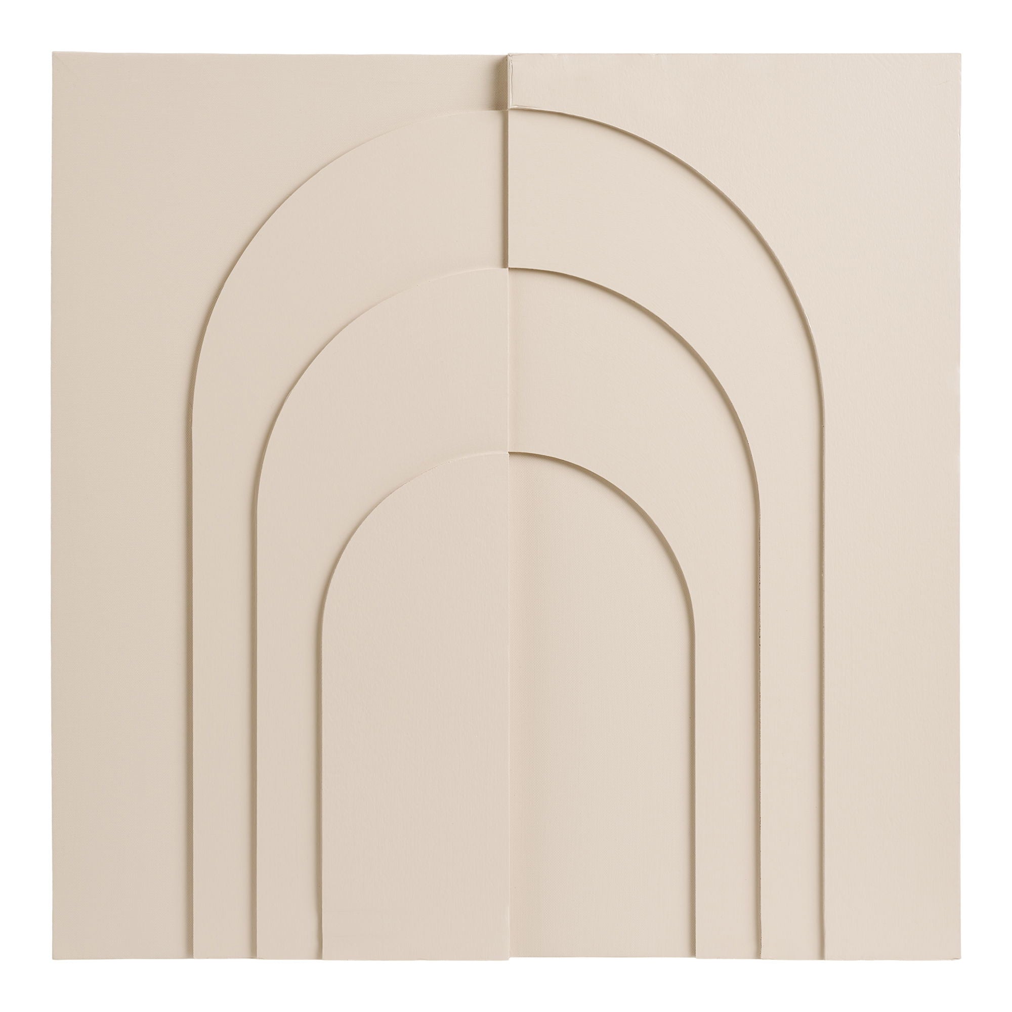 Ina Wanddekoration - Wanddekoration, Beige 60x60 cm