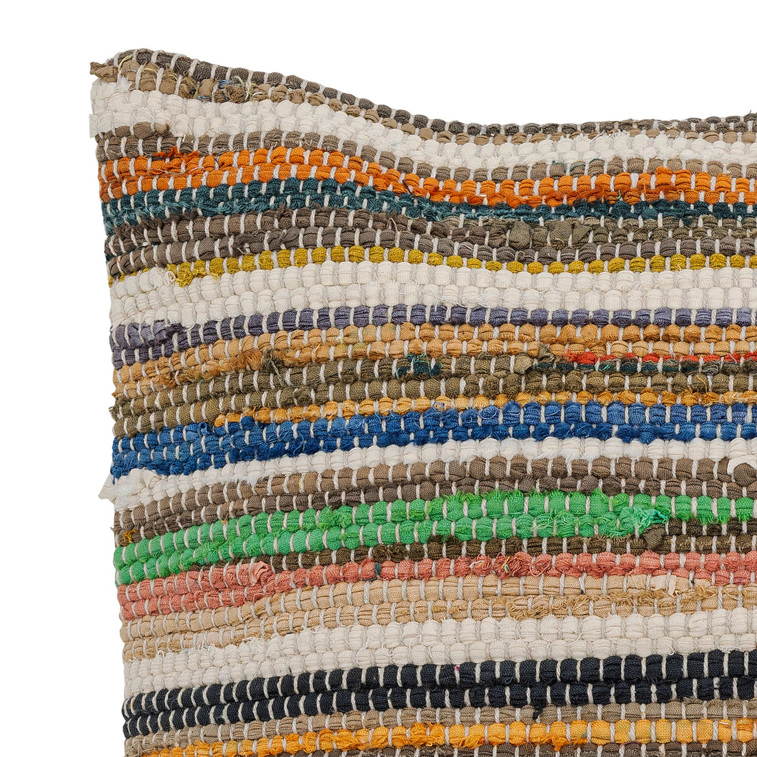 Bloomingville Lovis Kissen, rot, Baumwolle