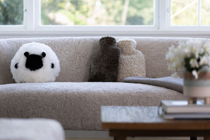 Süße Schafe | Neuseeländisches Lammfell | Ø20cm | Ø26cm | Ø34 cm