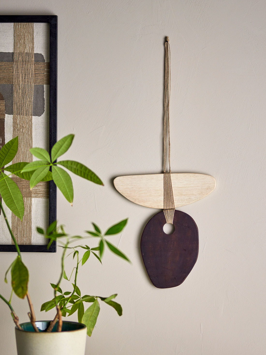 Bloomingville Yoki Wanddekoration, Brown, Eiche