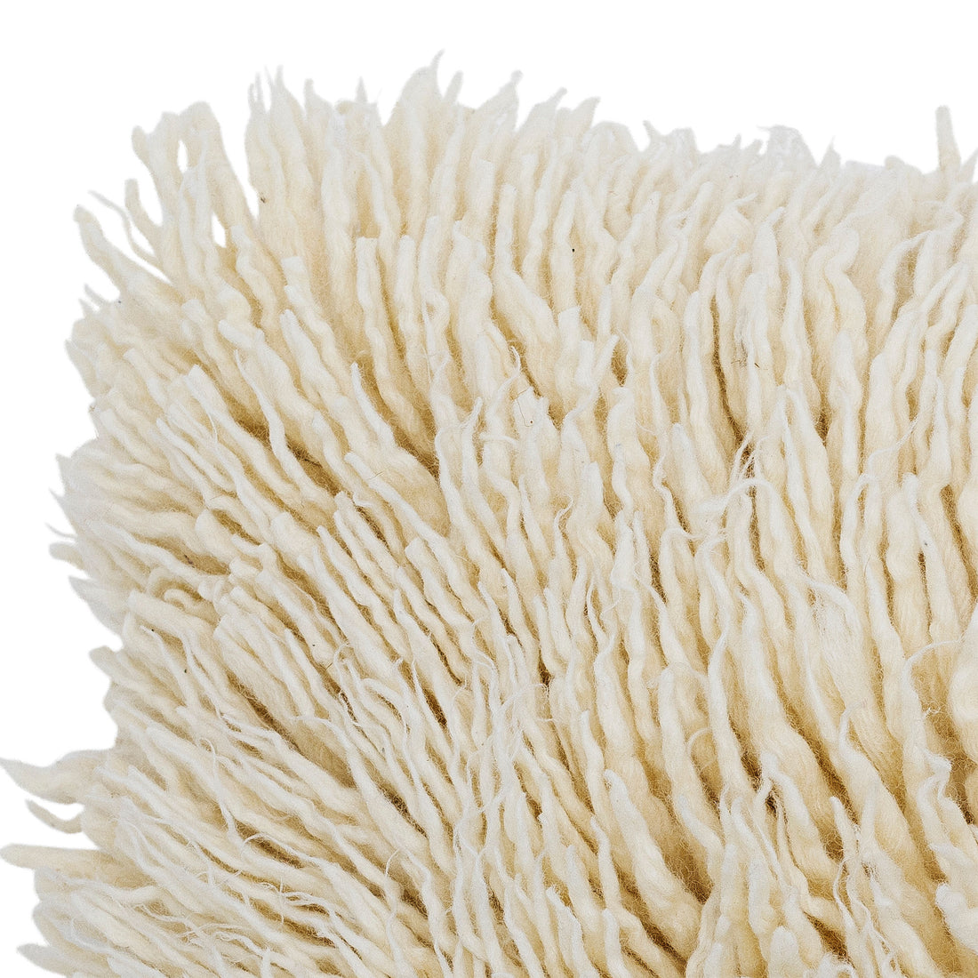 Bloomingville Star Kissen, Natur, Wolle