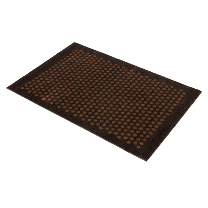 Nachrichten - Teppich/Muss 60 x 90 cm - Punkt/Cognac -Dark Brown