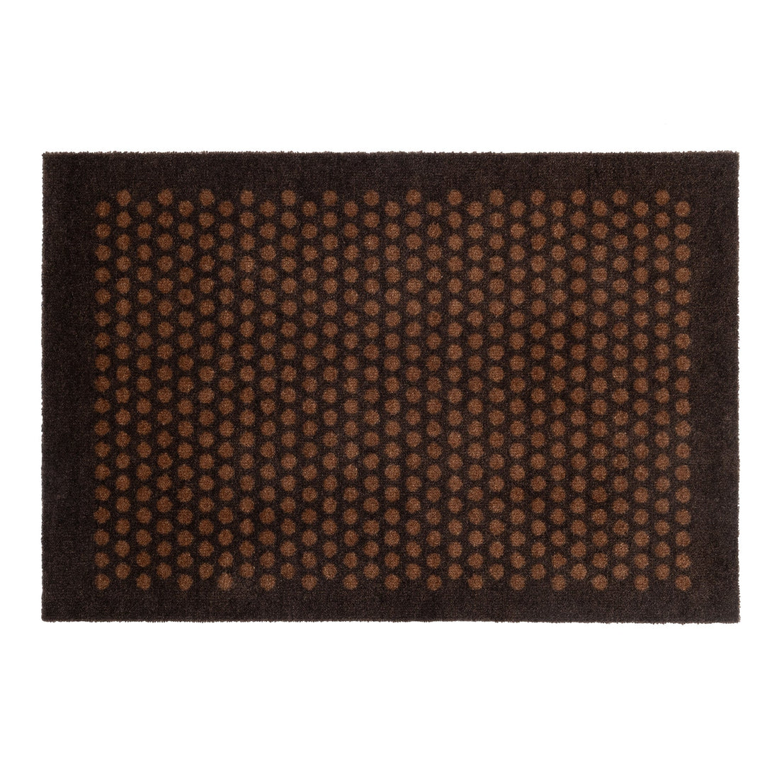 Nachrichten - Teppich/Muss 60 x 90 cm - Punkt/Cognac -Dark Brown
