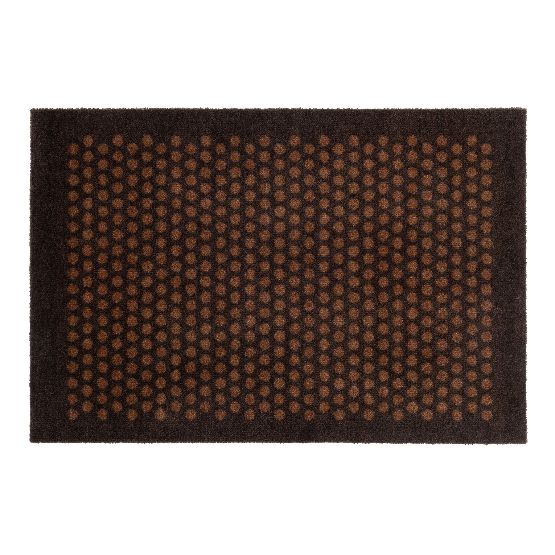 Nachrichten - Teppich/Muss 60 x 90 cm - Punkt/Cognac -Dark Brown