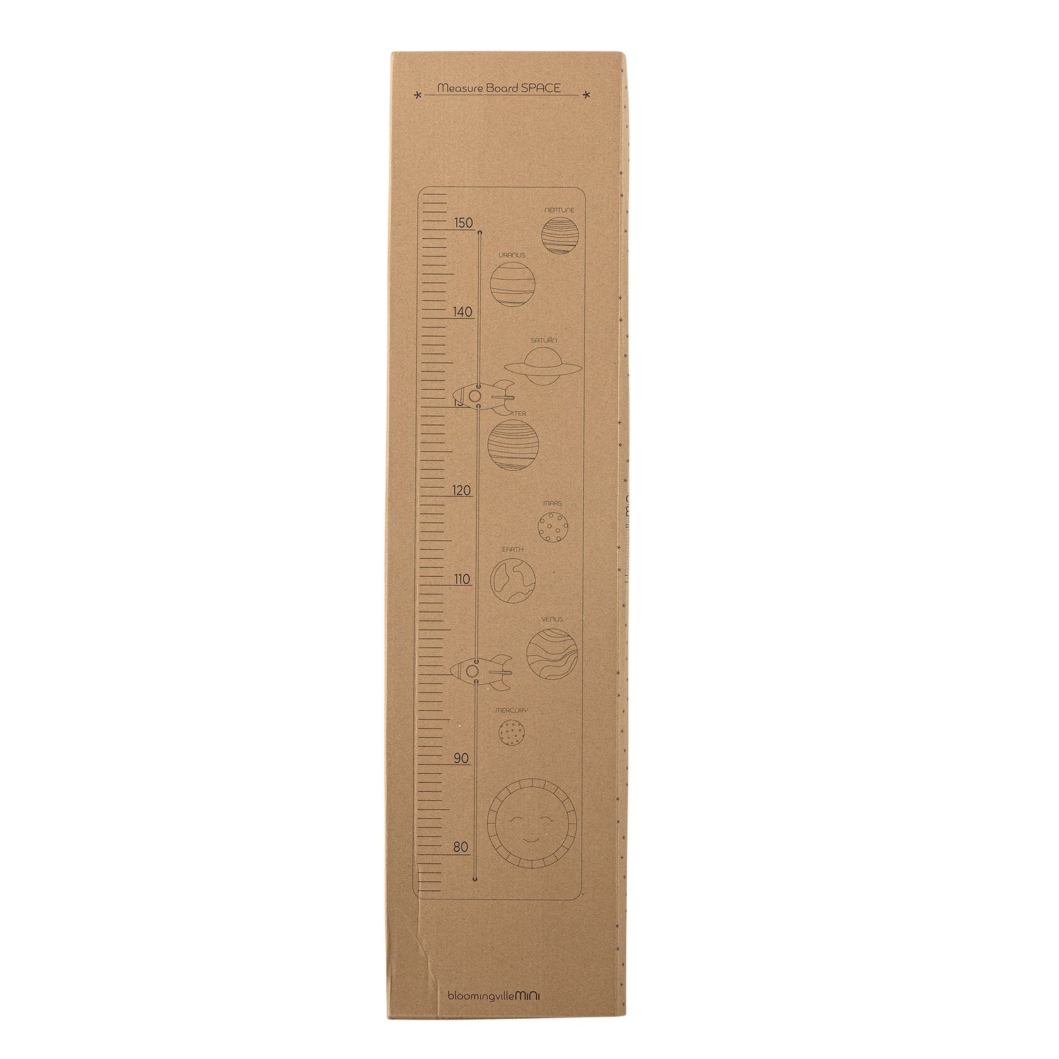 Bloomingville Mini Space Höhenmesser, Grau, FSC®100%, MDF