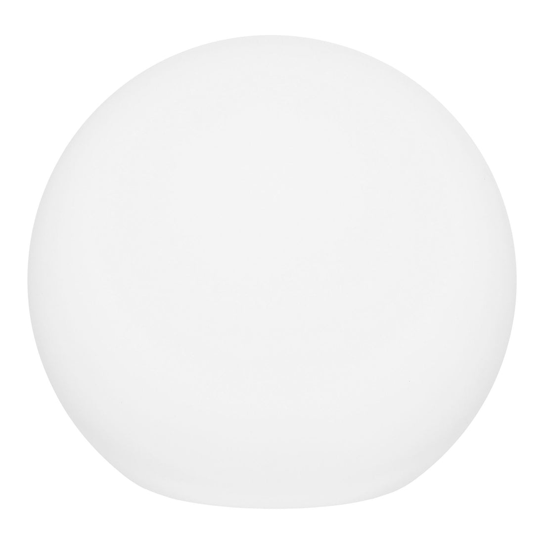 Lampe, weiße, integrierte Solarzelle Ø25 cm