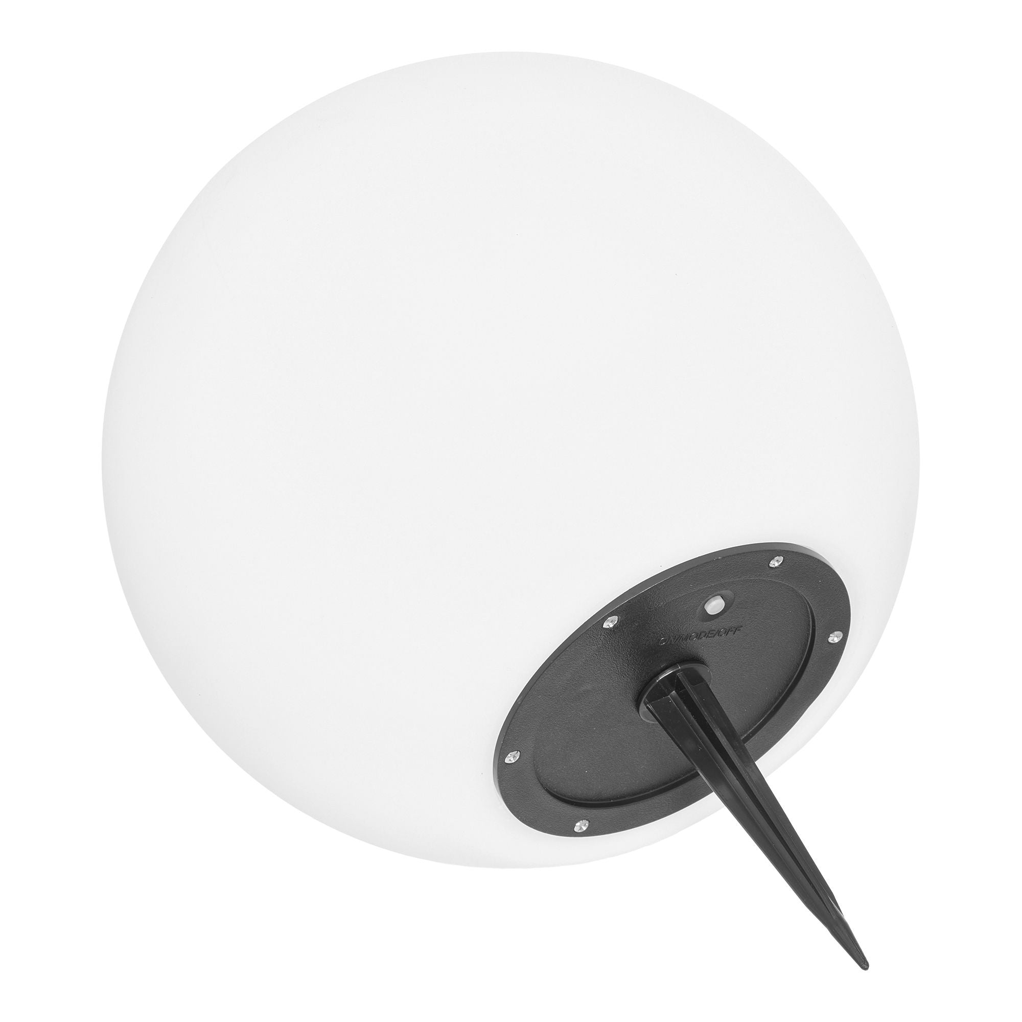 Lampe, weiße, integrierte Sonnenzelle&lt;br&gt;Ø25 cm