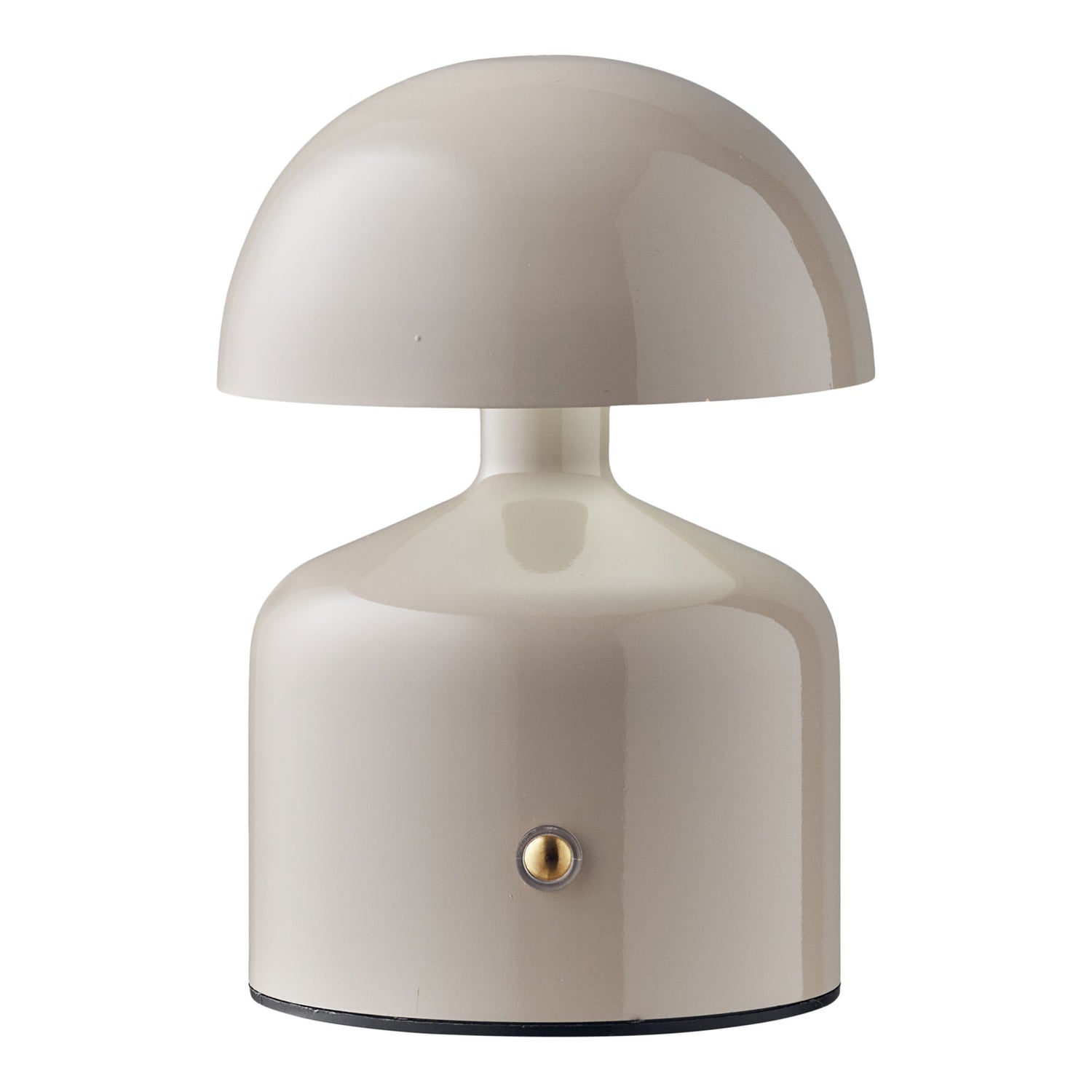 Tischlampe durch Aulla - Tischlampe, Metall/Kunststoff, wiederaufladbar, grau