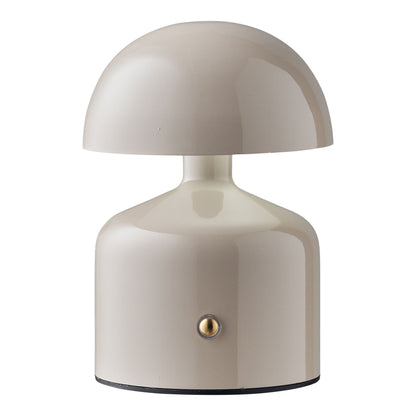 Tischlampe durch Aulla - Tischlampe, Metall/Kunststoff, wiederaufladbar, grau