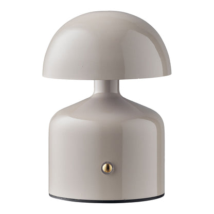 Tischlampe durch Aulla - Tischlampe, Metall/Kunststoff, wiederaufladbar, grau