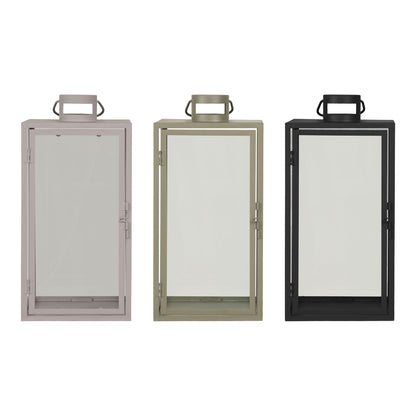 Alabama Lantern Display - Laternenanzeige, Schwarz, Beige, grüner Set von 36