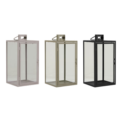 Alabama Lantern Display - Laternenanzeige, Schwarz, Beige, grüner Set von 36